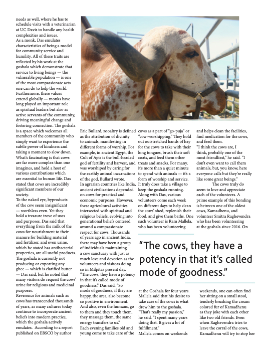 Article by Anoushka Dugar